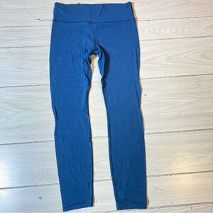 Athleta Running Athletic Yoga  Leggings Pants Women's Size M Teal Blue